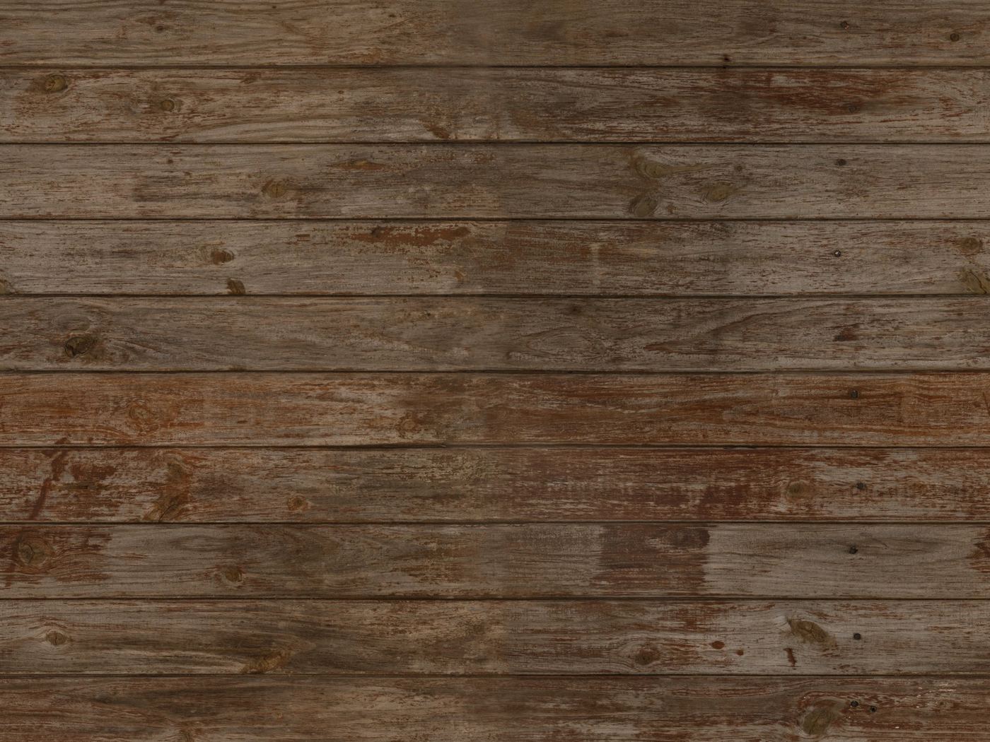 Close up of weathered brown timber planks